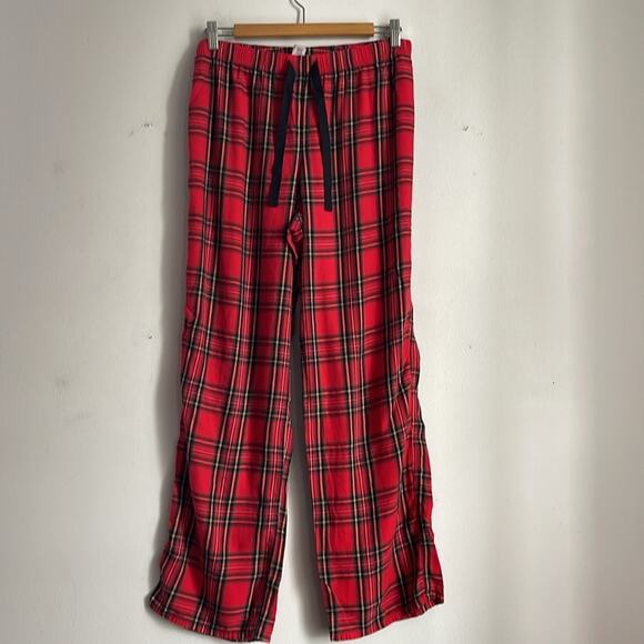 Victoria’s Secret cotton modal blend plaid long sleeve pajama pants set sz M - Picture 6 of 7